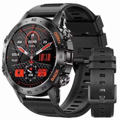 New1.39" Bluetooth Call Smart Watch Men Outdoor Sport Fitness Heart Rate Health Monitoring Smartwatch for Android IOS Phone Allinoneshop-24