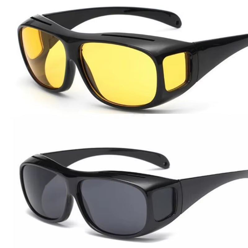 Night Vision Driving Glasses Day Night Car Vision Drivers Goggles Eyewear anti Anti-Glare Night Driving Enhanced Light Glasses Allinoneshop-24