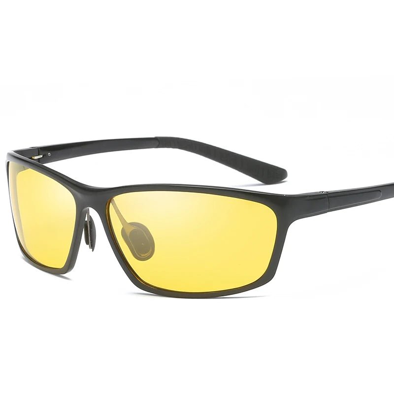 Night Vision Glasses Men Aluminium Magnesium Frame Polarized Night Vision Goggles for Car Driving anti Glare Glasses 2179 Allinoneshop-24