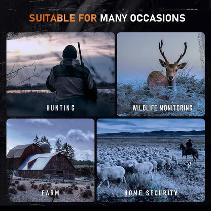 Night Vision Goggles with 32GB Card, 8X Digital Zoom Binoculars for Day & Night Use, Survival Telescopes, Waterproof Outdoor Camping & Hiking Equipment for Gifts, Travel Accessory Allinoneshop-24