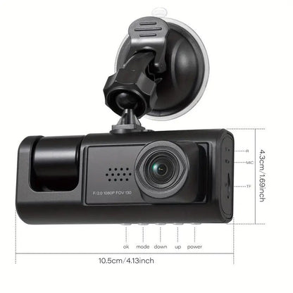 Night Vision Three Lens Vehicle Data Recorder Allinoneshop-24