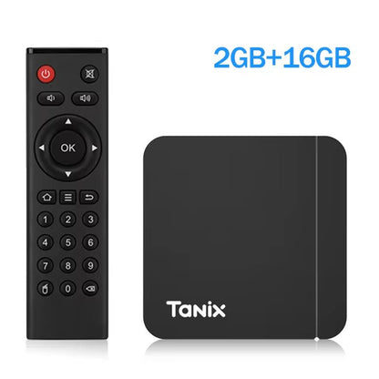 Original Tanix W2 Android 11 TV Box Amlogic S905W2 2G/16G AV1 BT TVBOX 2.4G&5G Dual Wifi 4K HD Set Top Box 4G/64G Media Player Allinoneshop-24