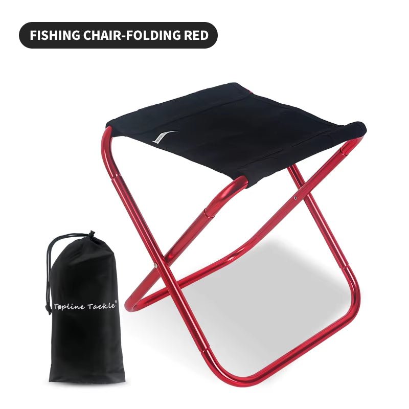 Outdoor Aluminium Alloy Portable Folding Picnic Camping Stool Mini Storage Fishing Chair Ultralight Furniture Allinoneshop-24