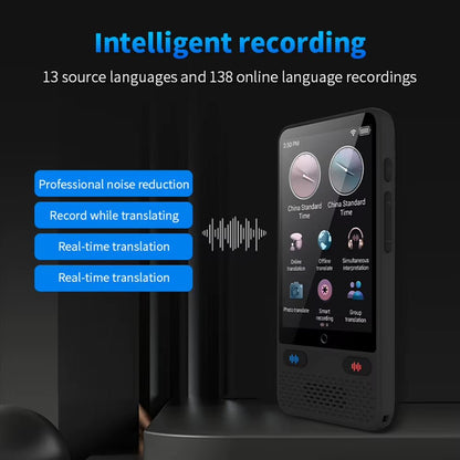Portable Language Translator Device 138 Real-Time Languages Instant Voice Translator with Online Offline Translation Allinoneshop-24