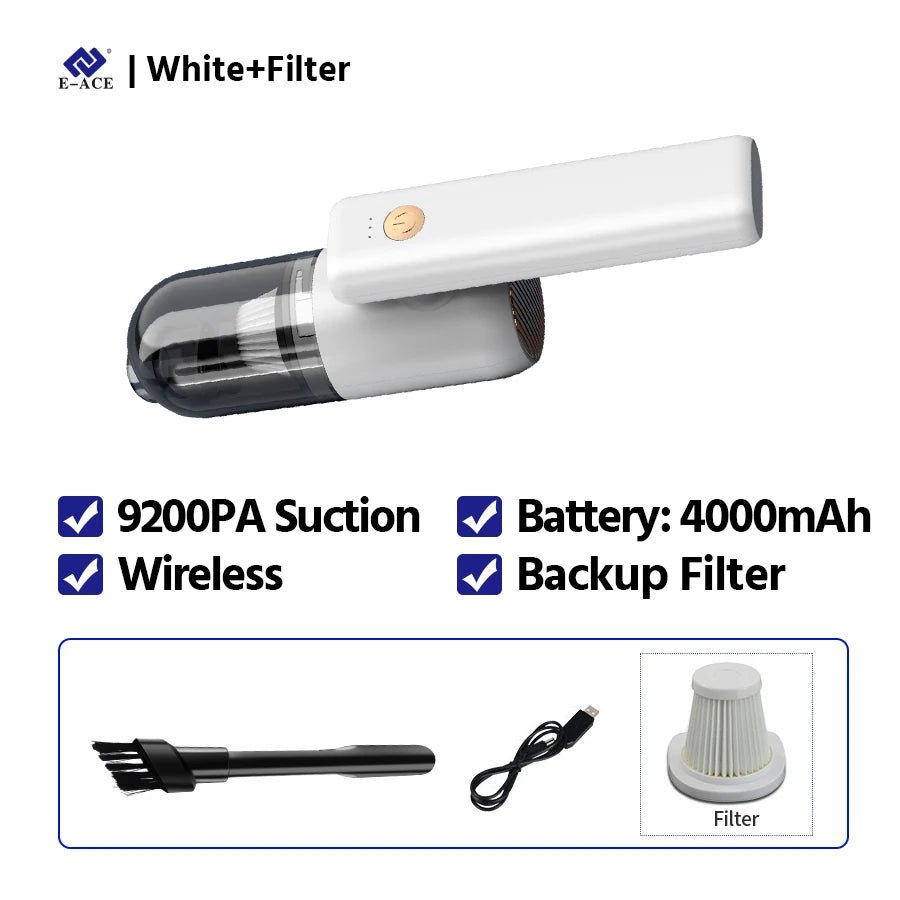 Powerful Wireless Vacuum Cleaner 9Kpa Smart Robot Mini Cordless Hoover Car Broom Home Appliance Portable Cleaning Machine Allinoneshop-24