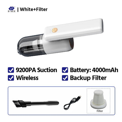 Powerful Wireless Vacuum Cleaner 9Kpa Smart Robot Mini Cordless Hoover Car Broom Home Appliance Portable Cleaning Machine Allinoneshop-24