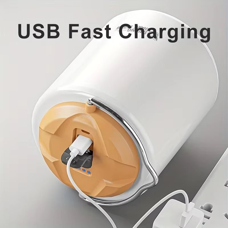 Rechargeable LED Camping Lantern with Hook Super Bright Soft Light Tent Light Night Emergency Light Portable Camping Light Allinoneshop-24