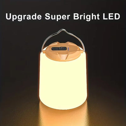 Rechargeable LED Camping Lantern with Hook Super Bright Soft Light Tent Light Night Emergency Light Portable Camping Light Allinoneshop-24