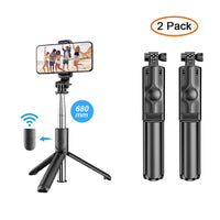 Selfie Stick Tripod Extendable Wireless Bluetooth Remote Portable Smartphone Tripod Stand Mount for IOS Android Phone Allinoneshop-24