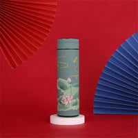 Smart Mug Tea Water Separation Classical Style Easy to Use Safety Thermos Cup Stainless Steel Thermos Bottle Intelligent Mug Allinoneshop-24