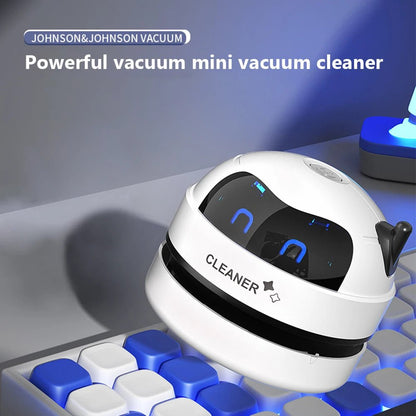 Smart Robot Vacuum Cleaner Desk Table Dust Vacuum Mini Car Vacuum Cleaner Detachable Nozzle Household Pet Hair Cleaning Tools Allinoneshop-24