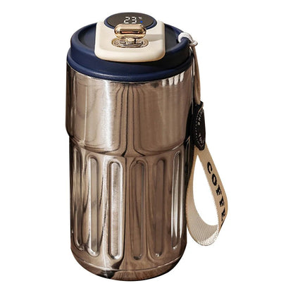 Smart Thermos Bottle Water with Digital Display Temperature Thermos Coffee Mug Stainless Steel Thermos Cup Allinoneshop-24