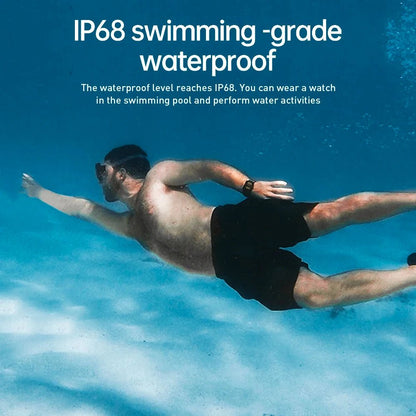 Smart Watch Men 1.39'' 420*420 HD Screen IP68 Waterproof Bluetooth Call Music Play Sport 420Mah LF33 Smartwatch Men 2024 Allinoneshop-24