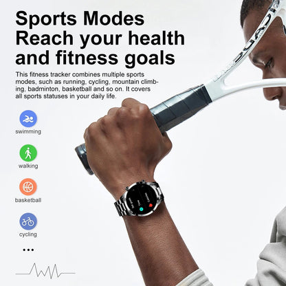 Smart Watch Men Fashion Full Touch Luxury Bluetooth Call Smart Watches Men Waterproof Sport Fitness Smartwatch for Men 2025 Allinoneshop-24