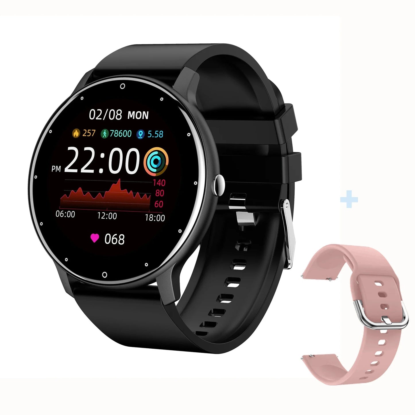 Smart Watch Waterproof Fitness Tracker Sport Men Women Sleep Heart Rate Monitor Smartwatch for Huawei Smartphone Allinoneshop-24