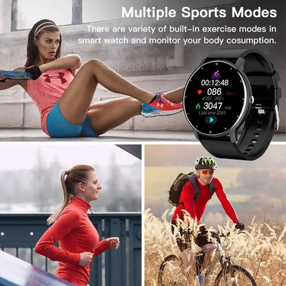 Smart Watch Waterproof Fitness Tracker Sport Men Women Sleep Heart Rate Monitor Smartwatch for Huawei Smartphone Allinoneshop-24