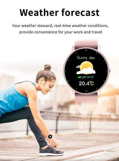 Smart Watch Waterproof Fitness Tracker Sport Men Women Sleep Heart Rate Monitor Smartwatch for Huawei Smartphone Allinoneshop-24