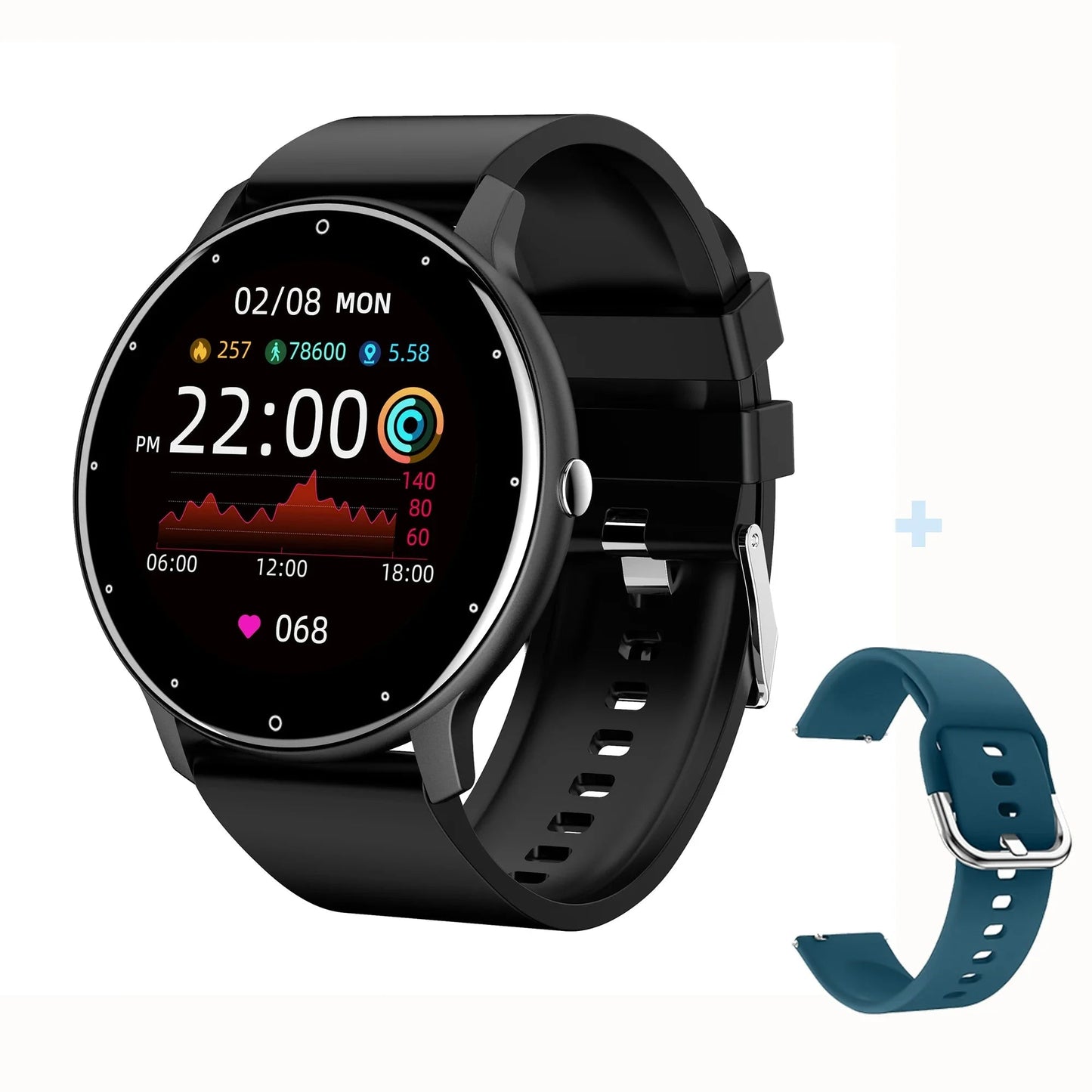 Smart Watch Waterproof Fitness Tracker Sport Men Women Sleep Heart Rate Monitor Smartwatch for Huawei Smartphone Allinoneshop-24