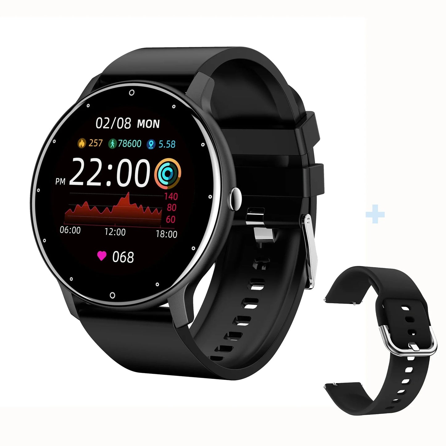 Smart Watch Waterproof Fitness Tracker Sport Men Women Sleep Heart Rate Monitor Smartwatch for Huawei Smartphone Allinoneshop-24