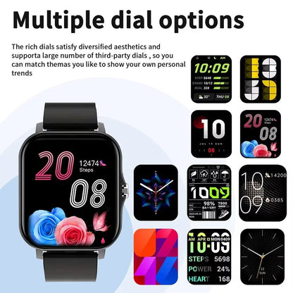 Smartwatch Hombre 2024 Custom Dial Bluetooth Smarthwhatch for Women Men 1.91'' Display Heart Rate Sports Smart Watch Android Ios Allinoneshop-24