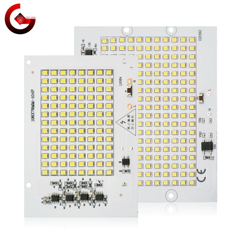 SMD 2835 LED Chip 100W 50W 30W 20W 10W Flood Light Beads AC 220V-240V Led Floodlight Lamp DIY for Outdoor Lighting Spotlight Allinoneshop-24
