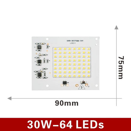 SMD 2835 LED Chip 100W 50W 30W 20W 10W Flood Light Beads AC 220V-240V Led Floodlight Lamp DIY for Outdoor Lighting Spotlight Allinoneshop-24