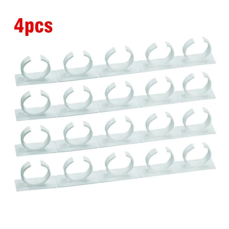 Spice Bottle Rack Kitchen Storage Rack Wall Mount Jars Holder Tools Plastic Clip Jar Rack Cabinet Door Hooks Ingredient Spice Allinoneshop-24