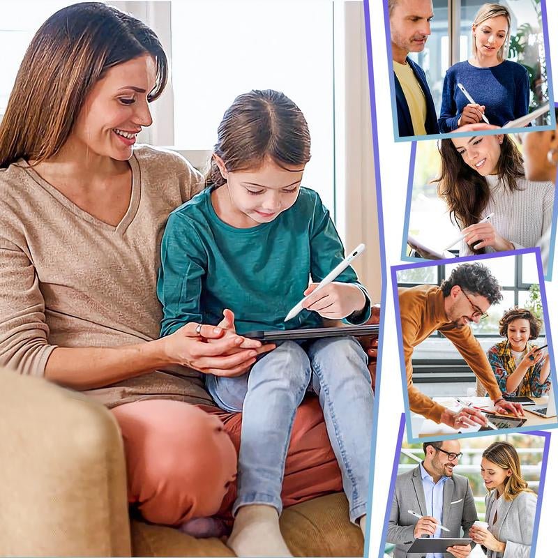 Stylus Pen for Ipad 9Th&10Th Generation, Palm Rejection, Tilt Writing, Power Indicator Light, USB C Fast Charge Pencil, Compatible with 2018-2024 Pro 11"/12.9", 10/9/8/7/6, Mini 5/6 and Air3/4/5 Allinoneshop-24