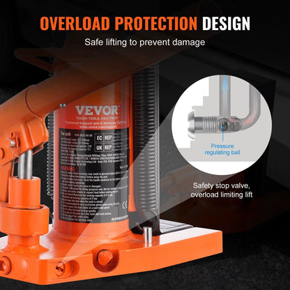 Succebuy Hydraulic Toe Jack 2.5 Ton on Toe Toe Jack Lift 5 Ton Top Lift Capacity Machine Jack 0.8-5.3 in Toe Height 8.9-13.4 Top Allinoneshop-24