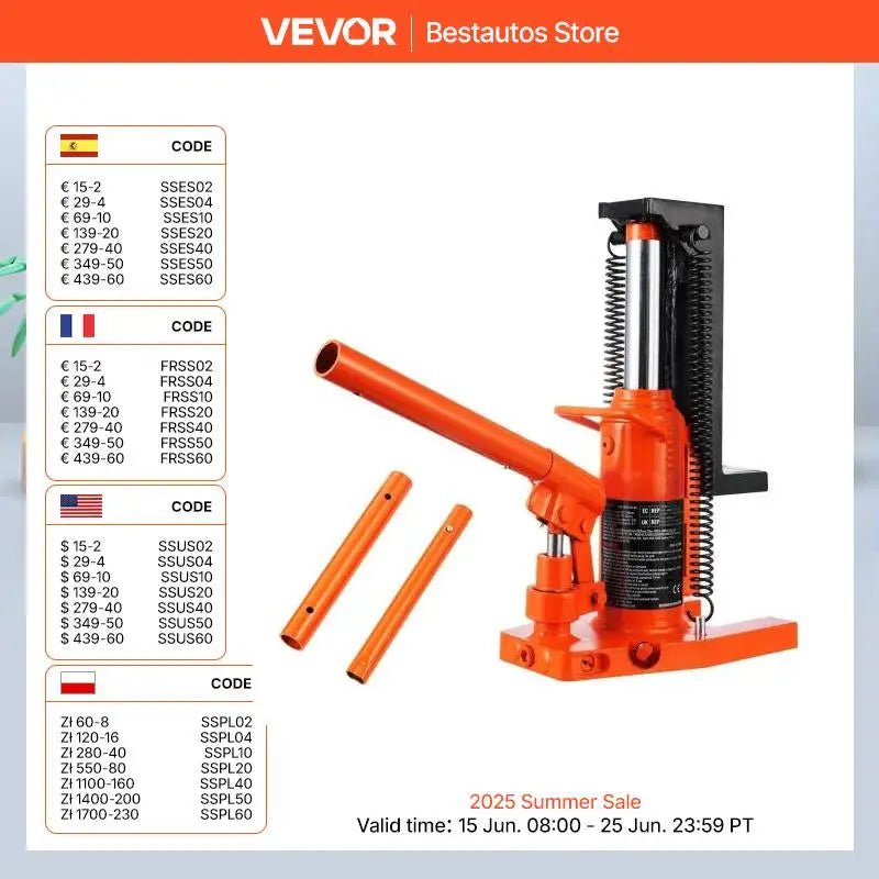 Succebuy Hydraulic Toe Jack 2.5 Ton on Toe Toe Jack Lift 5 Ton Top Lift Capacity Machine Jack 0.8-5.3 in Toe Height 8.9-13.4 Top Allinoneshop-24