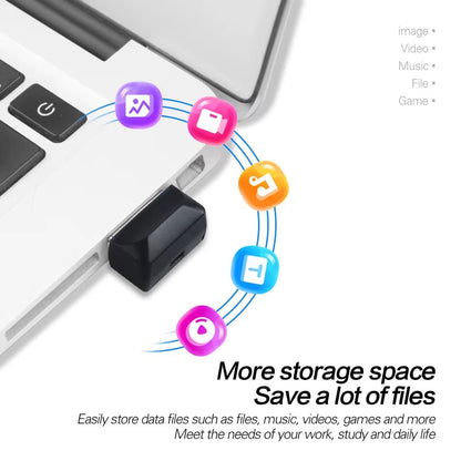 Super Mini USB Flash Drive Waterproof Pendrive 64GB 32GB 16GB 8GB 4GB Real Capacity USB 2.0 Memory Stick Thumbdrive Allinoneshop-24