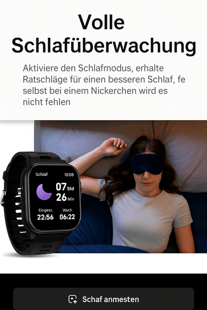 T900Ultra Smartwatch – Bluetooth Anruf, 30 Tage Akku, Herzfrequenz, Fitness & mehr – Für Android & iOS - Allinoneshop - 247445036022078