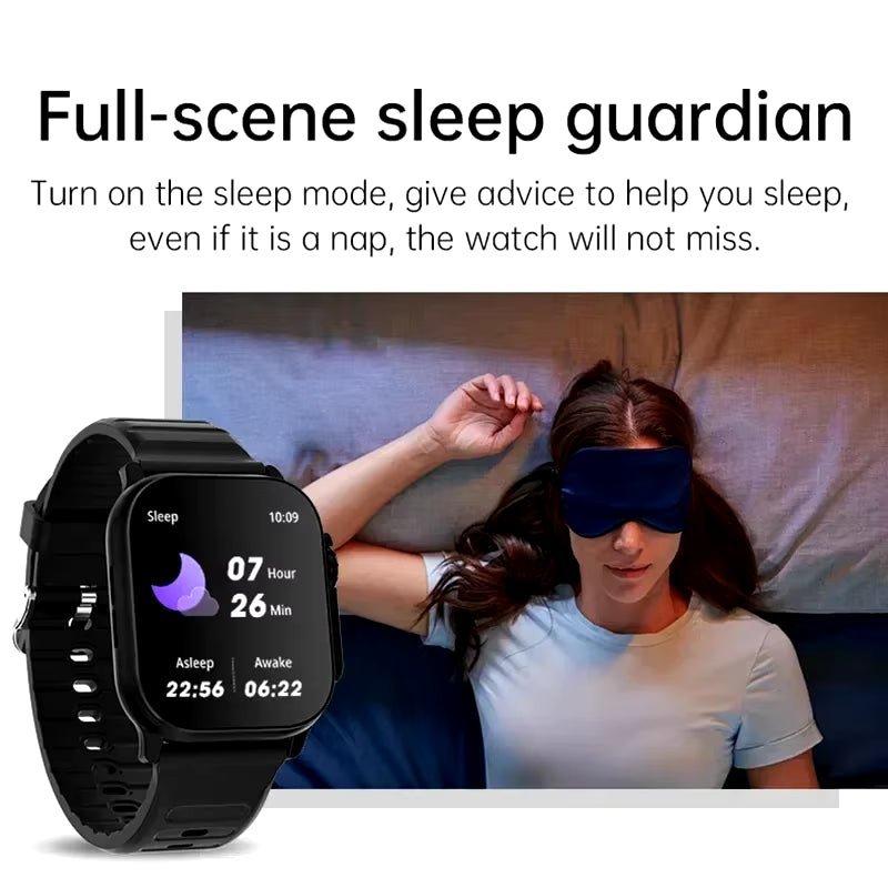 T900Ultra Smartwatch Bluetooth Talk Smartwatch Message Alert Heart Rate Monitor Sports Watch for Android IOS Men Women Allinoneshop-24