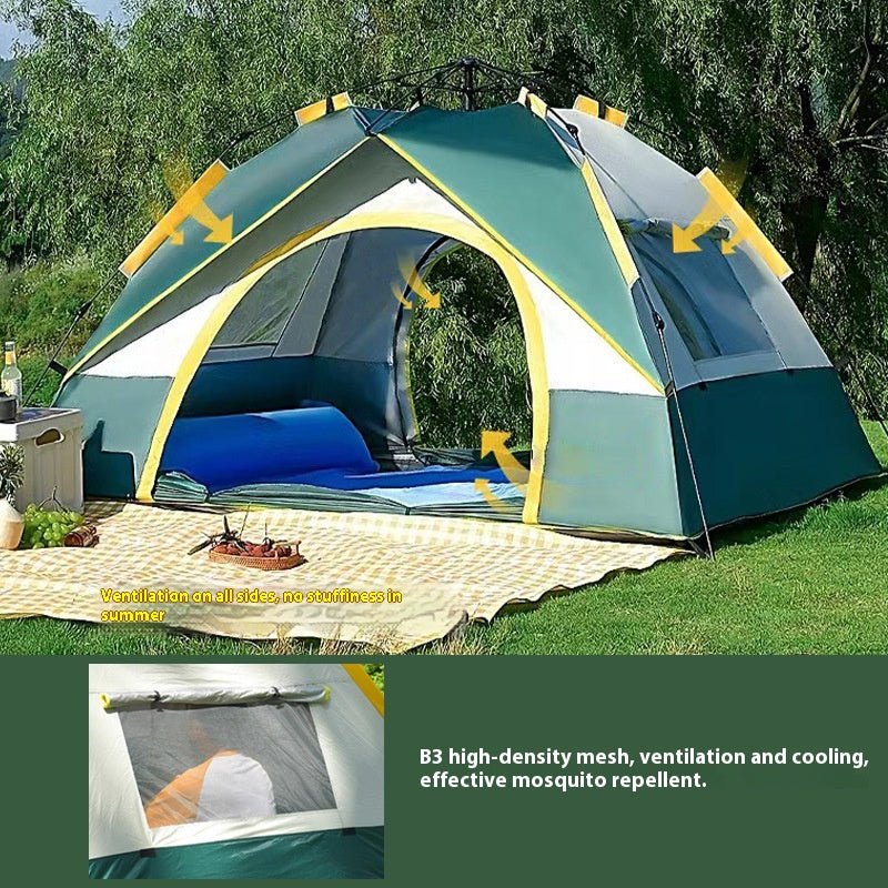 Tent Outdoor Camping 3-4 People Automatic Quickly Open Does not apply