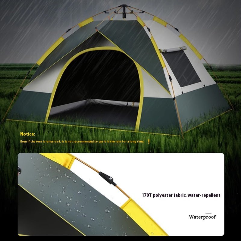 Tent Outdoor Camping 3-4 People Automatic Quickly Open Does not apply