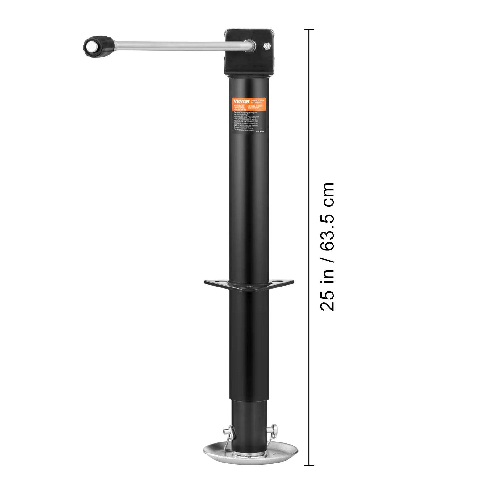 Trailer Jack 2000/2500/5000/8000/12000Lbstrailer Tonguetrailer Jack Stand with Handle for Lifting RV Yacht Utility Trailer Allinoneshop-24