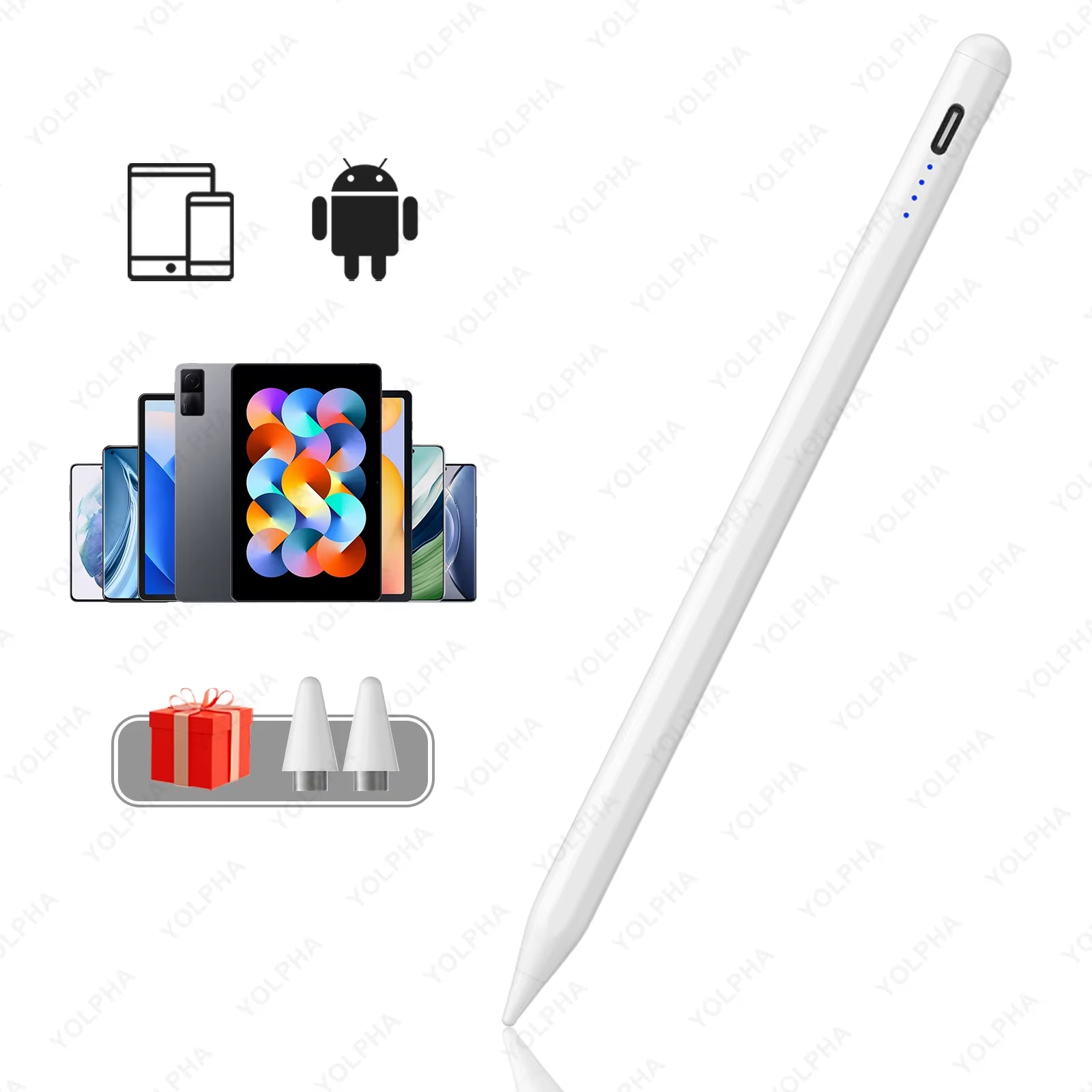 Universal Stylus Pen for Android Tablets Mobile Phone Touch Pen for Iphone Capacitive Pen for XIAOMI HUAWEI Samsung Tablet Allinoneshop-24