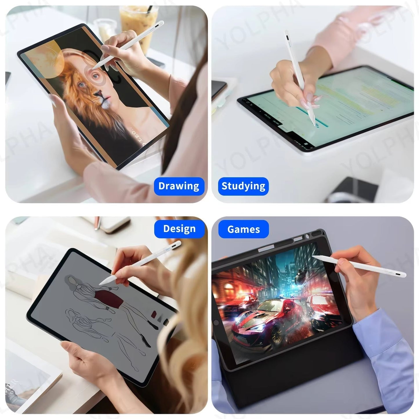 Universal Stylus Pen for Android Tablets Mobile Phone Touch Pen for Iphone Capacitive Pen for XIAOMI HUAWEI Samsung Tablet Allinoneshop-24