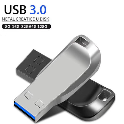 USB Flash Drive 128GB 64GB 32GB 16GB 3.0 High-Speed Pendrive 128GB 64GB USB Memory Stick 32GB 16GB USB Flash Drive Allinoneshop-24