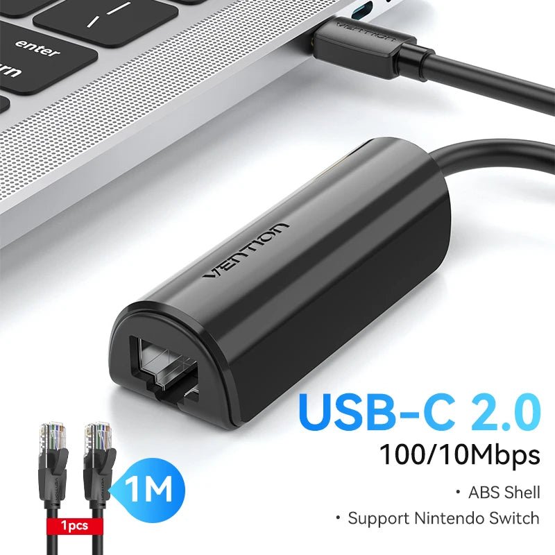 Vention USB Ethernet Adapter USB 3.0 Network Card to RJ45 Speed 1000M Lan Adapter for Windows Mac Xaiomi Ethernet USB Adapter Allinoneshop-24
