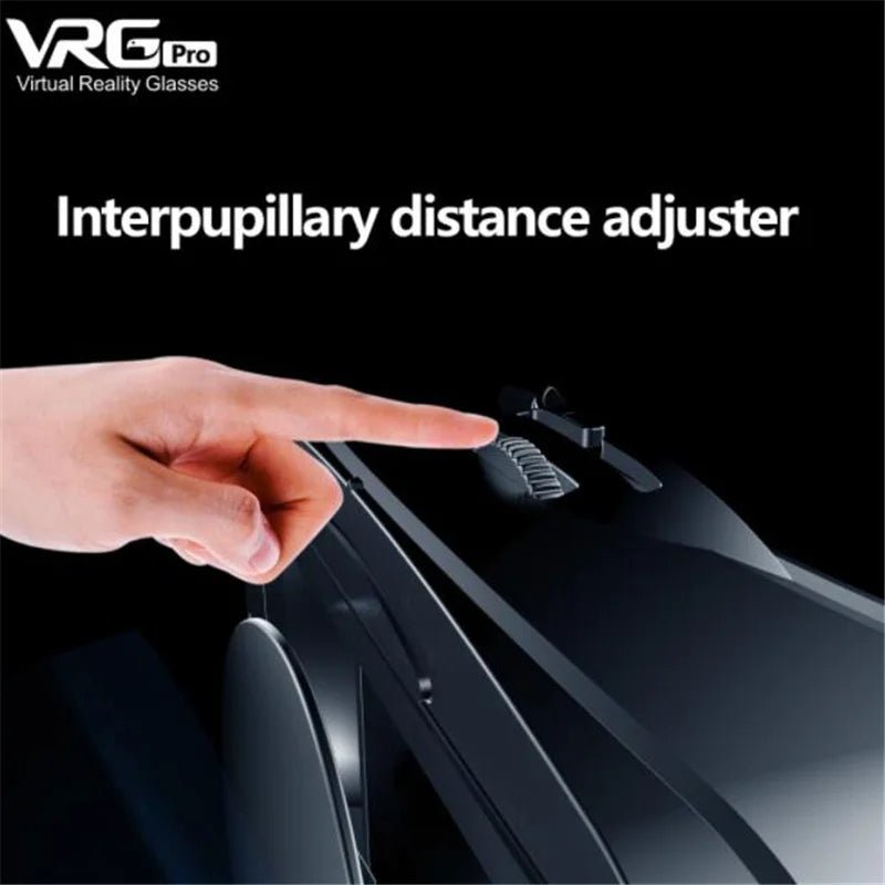 Virtual Reality VR Glasses IMAX Huge Screen HD 3D Glasses Google Cardboard Box VR Headset Helmet for 5-7" Phone,Support Gamepad Allinoneshop-24