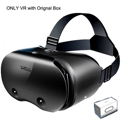 Vrgpro X7 3D Helmet VR Glasses 3D Glasses Virtual Reality Glasses VR Headset for Google Cardboard 5-7' Mobile with Original Box Allinoneshop-24