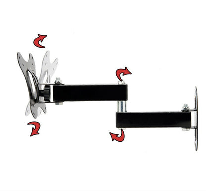 Wall Mount LCD TV Telescopic Rotating Wall Mount 12-26 Inch Universal Allinoneshop-24