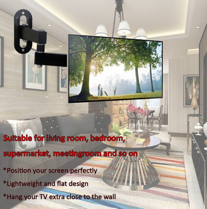 Wall Mount LCD TV Telescopic Rotating Wall Mount 12-26 Inch Universal Allinoneshop-24