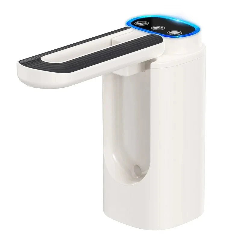 Water Bottle Pump Automatic Water Dispenser for 5 Gallon Bottle Type-C Charging Portable Electric Water Dispenser Pump (Black) Allinoneshop-24