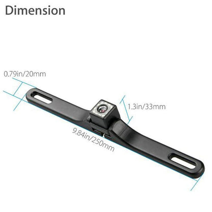 Waterproof 170° HD Car Rearview Reverse Backup Camera License Plate Night Vision Allinoneshop-24