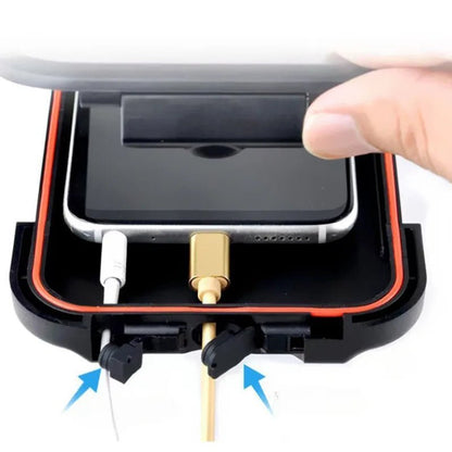 Waterproof Motorcycle Bike Mobile Phone Holder Universal Bicycle GPS 360°Swivel Phone Mount Allinoneshop-24