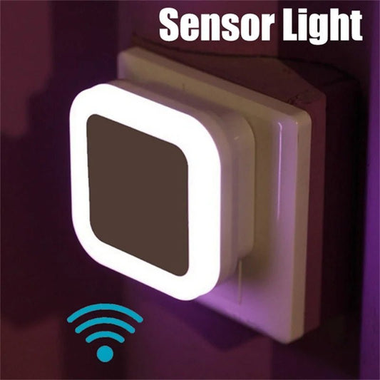 Wireless LED Night Light Sensor Lighting Mini EU US Plug Night Light Lamp for Children Room Bedroom Decoration Lights Lighting Allinoneshop-24