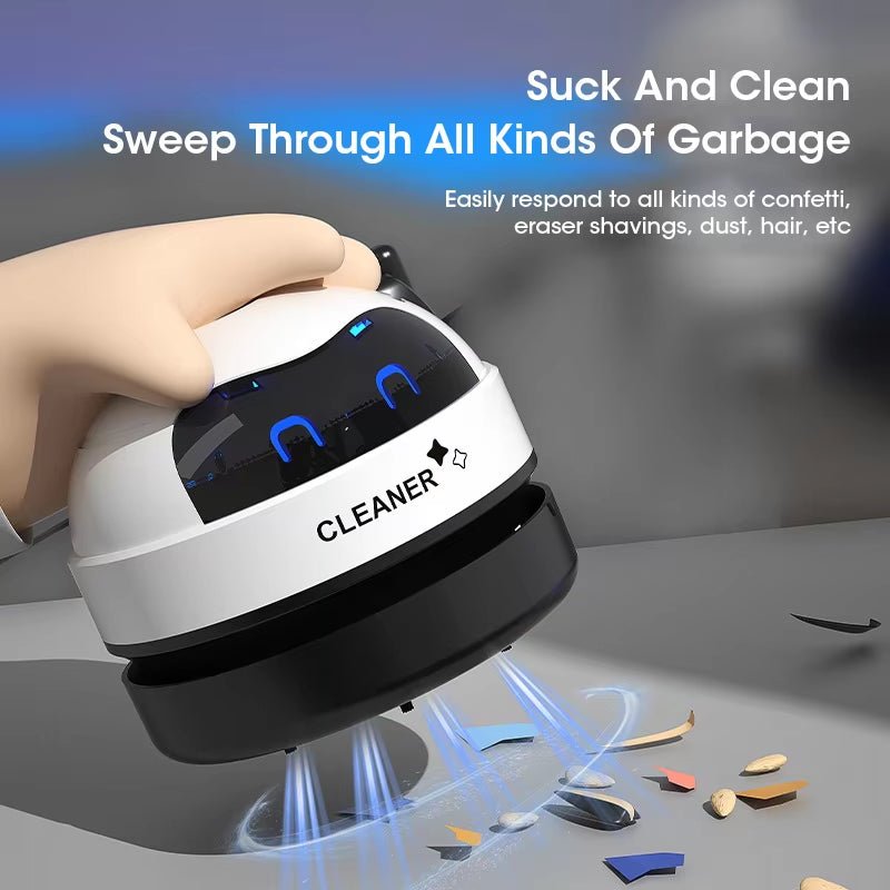 Wireless Vacuum Cleaner Home Mini Vacuum Cleaner Car Vacuum Cleaner USB Charging Desktop Powerful Cleaning Vacuum Cleaner Allinoneshop-24