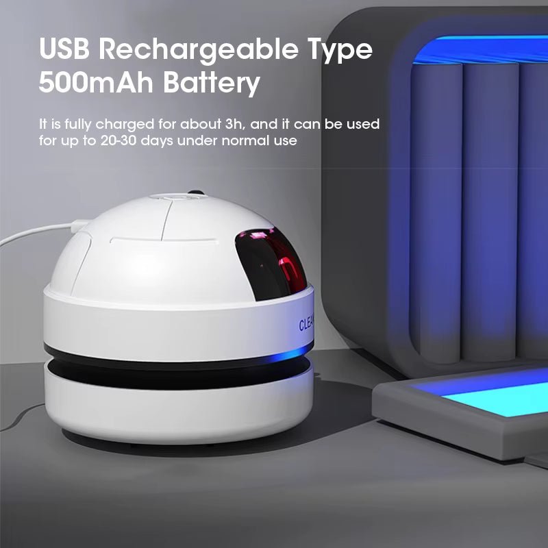 Wireless Vacuum Cleaner Home Mini Vacuum Cleaner Car Vacuum Cleaner USB Charging Desktop Powerful Cleaning Vacuum Cleaner Allinoneshop-24